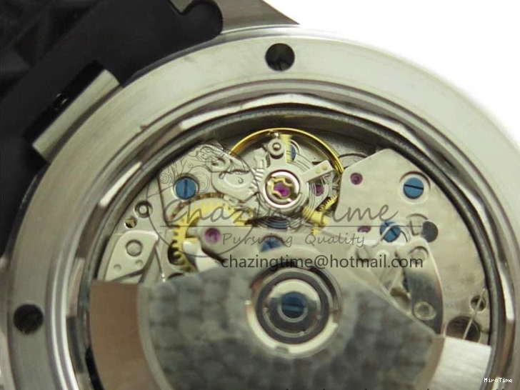 MIROTIME 0117 Aquatimer Chrono IW376702 SS BLS 1:1 Best Edition Black Dial on Black Rubber Strap A WellDesigned 7105